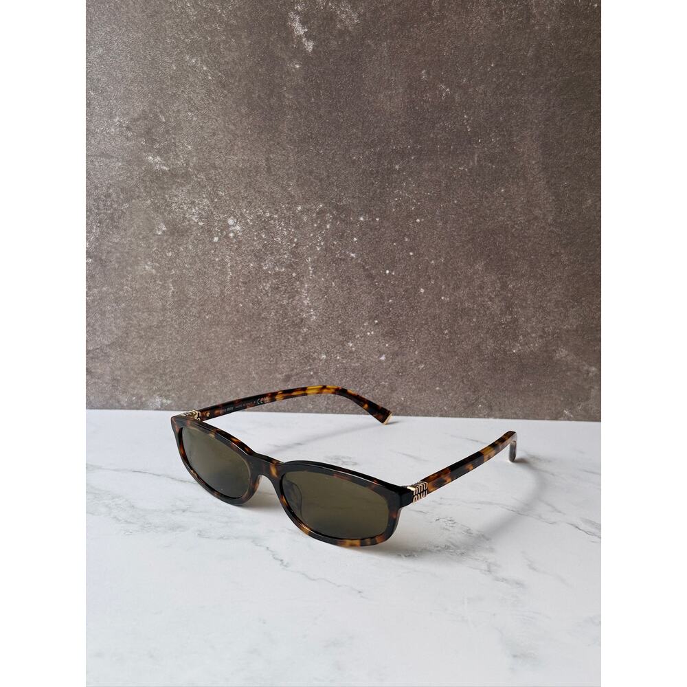 NEW Miu Miu MU A06S Havana Brown Sunglasses $518 - Picture 5 of 8